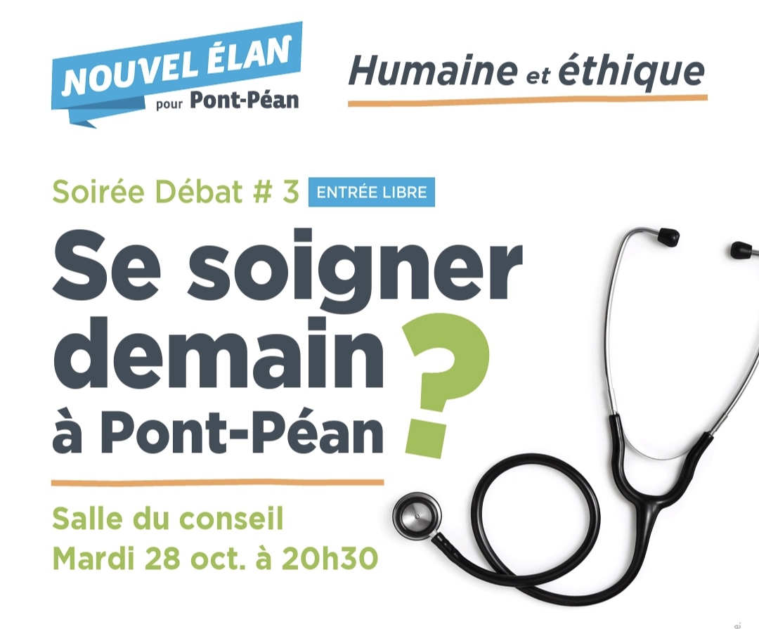 Se soigner demain à Pont-Péan ? – Soirée débat le 28 octobre à 20h30
  